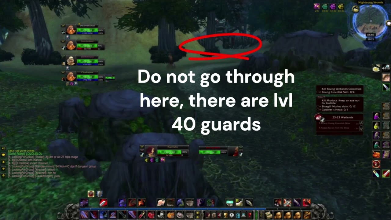 How to safely cross into Barrens from Ashenvale for Alliance