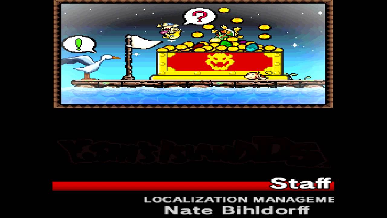 Yoshi's Island DS Ending and Credits