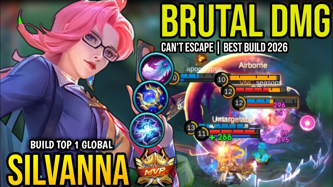 SILVANNA BEST BUILD 2026 | BUILD TOP 1 GLOBAL SILVANNA GAMEPLAY | MOBILE LEGENDS✓