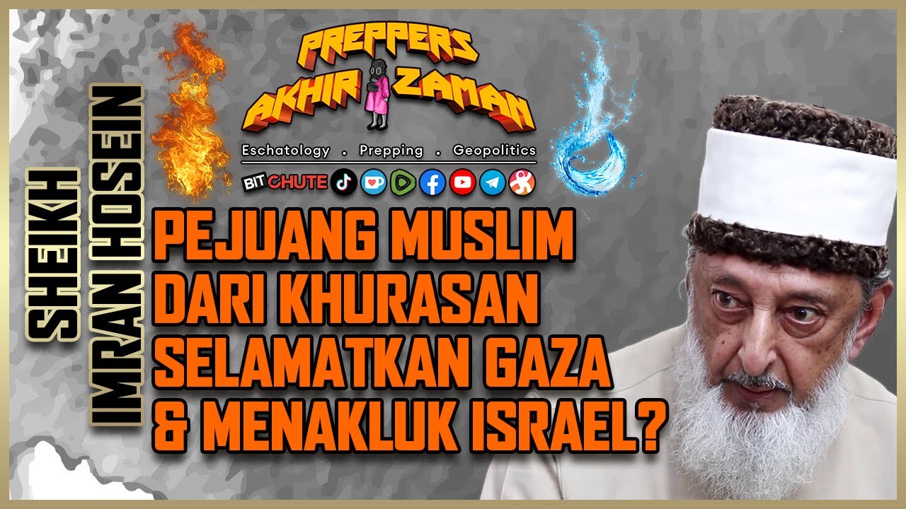 Pasukan Panji Hitam Khurasan, Pembebasan Palestina Gaza & Yahudi Batu Bicara☢️ Sheikh Imran Hosein