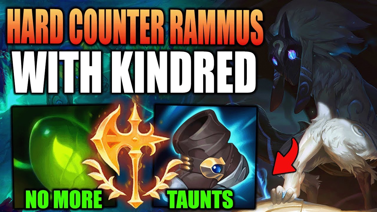 Rammus Tried to counter My Kindred... But Kindred Counters Rammus! (No More CC)