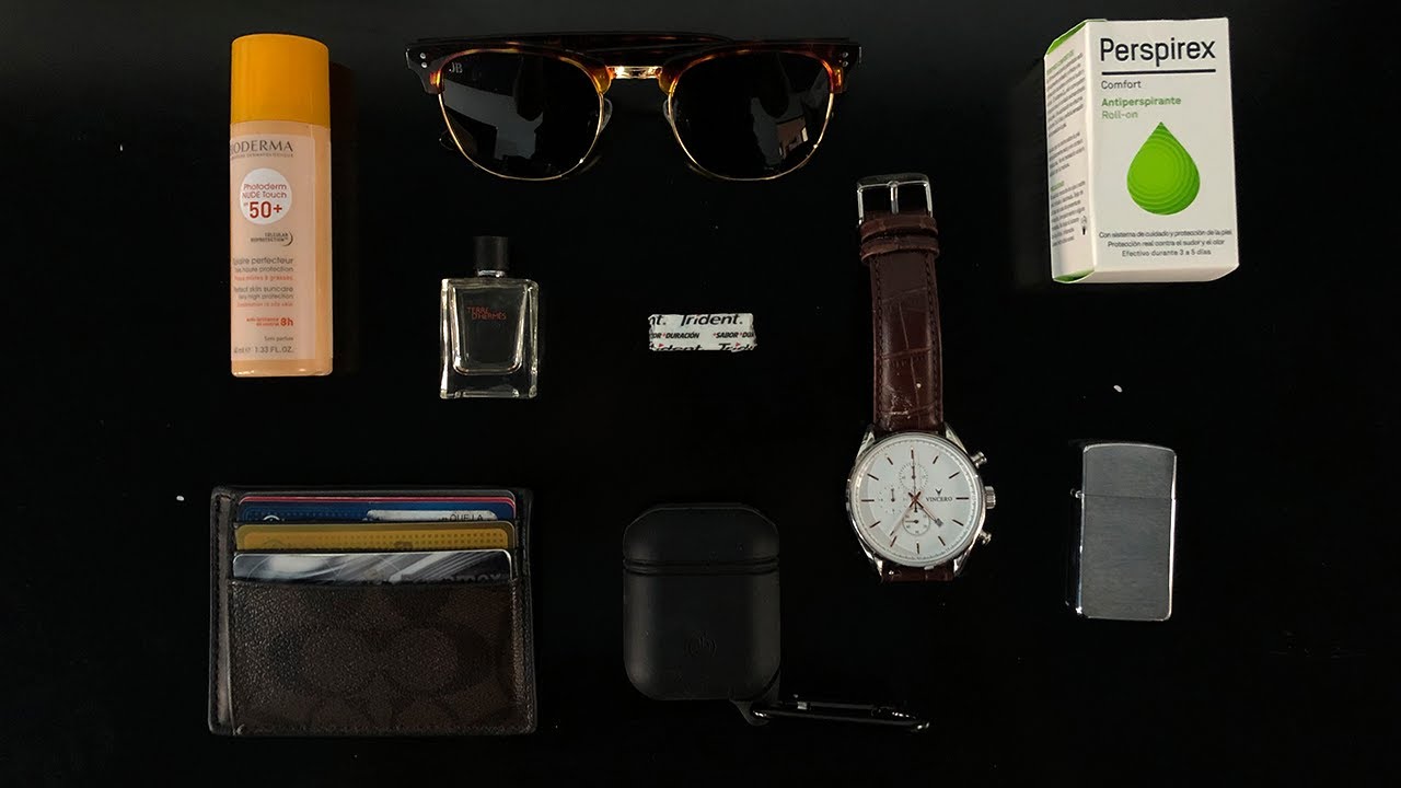10 Artículos Esenciales Que Los Hombres Debe Llevar Consigo Todos Los Días