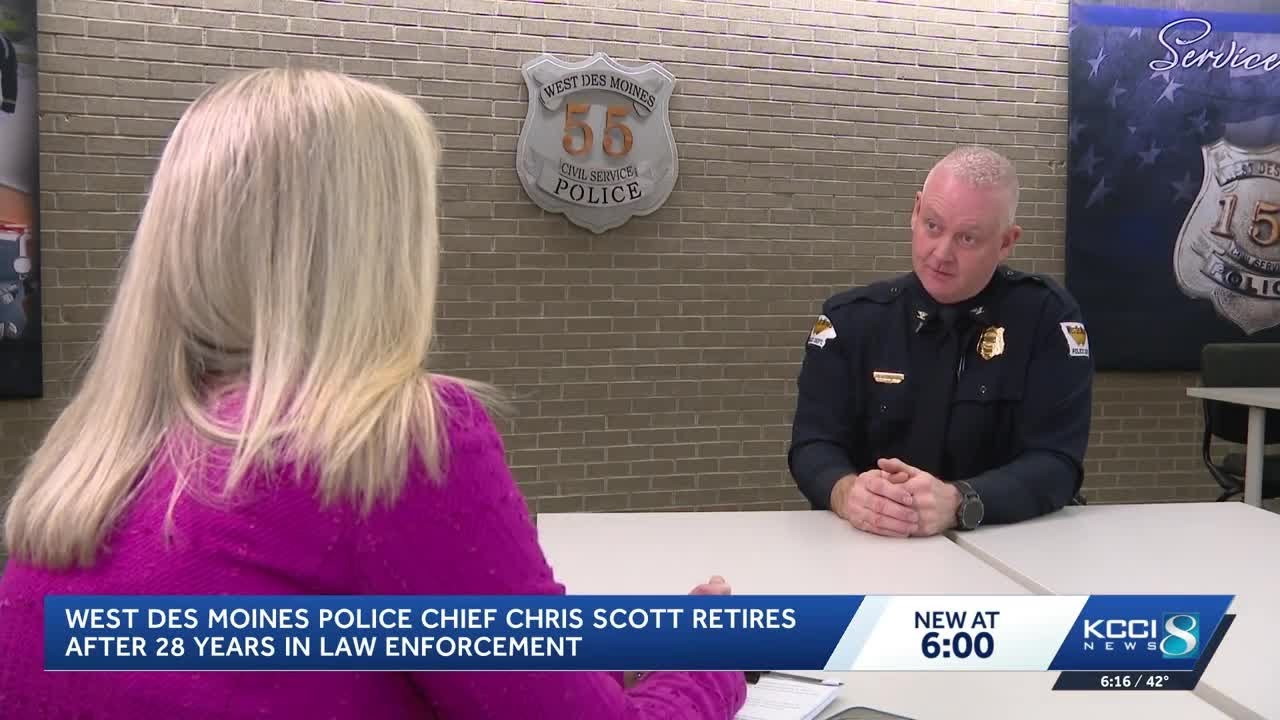 'This career is tough': Retiring West Des Moines police chief says supporting mental health of hi...