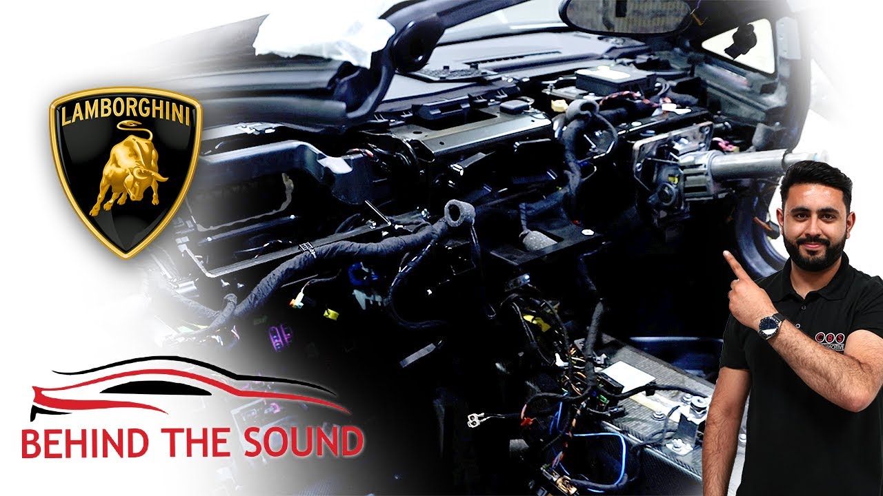 FULLY STRIPPED Interior | Behind The Sound: Lamborghini Aventador - Volume 2