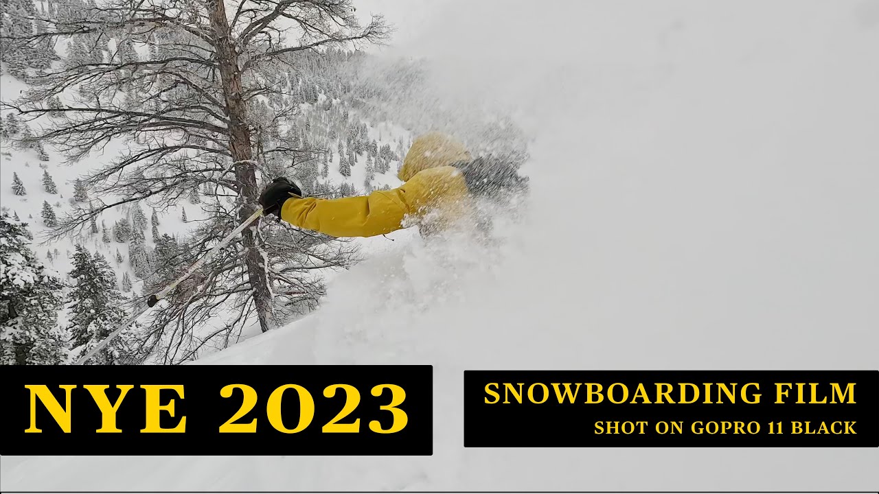 NYE 2023 Snowboarding Film (GoPro Hero 11 Black)