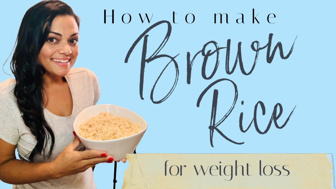 How to Make Brown Rice for Weight Loss | 20 minutes | meal-prep | Healthy Food | Easy Recipe
