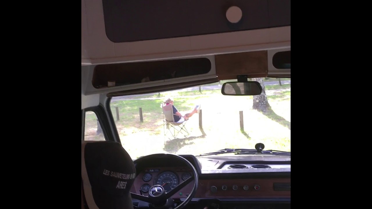 Mercedes benz camper L306D inside 🐢