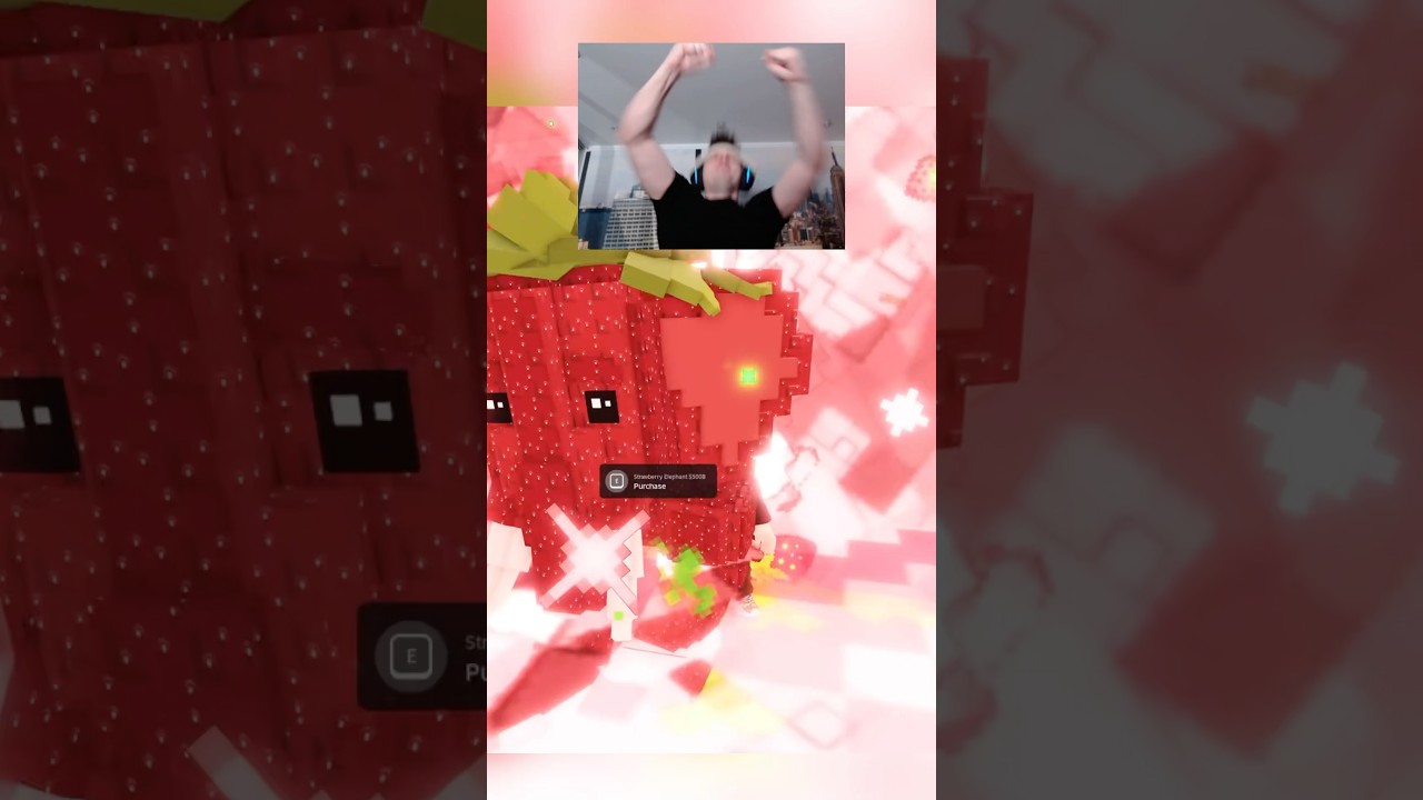 Strawberry elephant ￼🍓 OG Steal a Brainrot Roblox #stealabrainrot #roblox