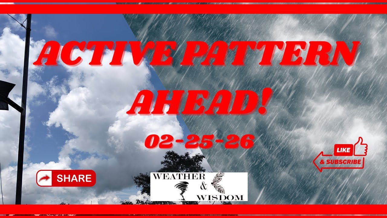 Active Pattern Ahead! 02-25-2026