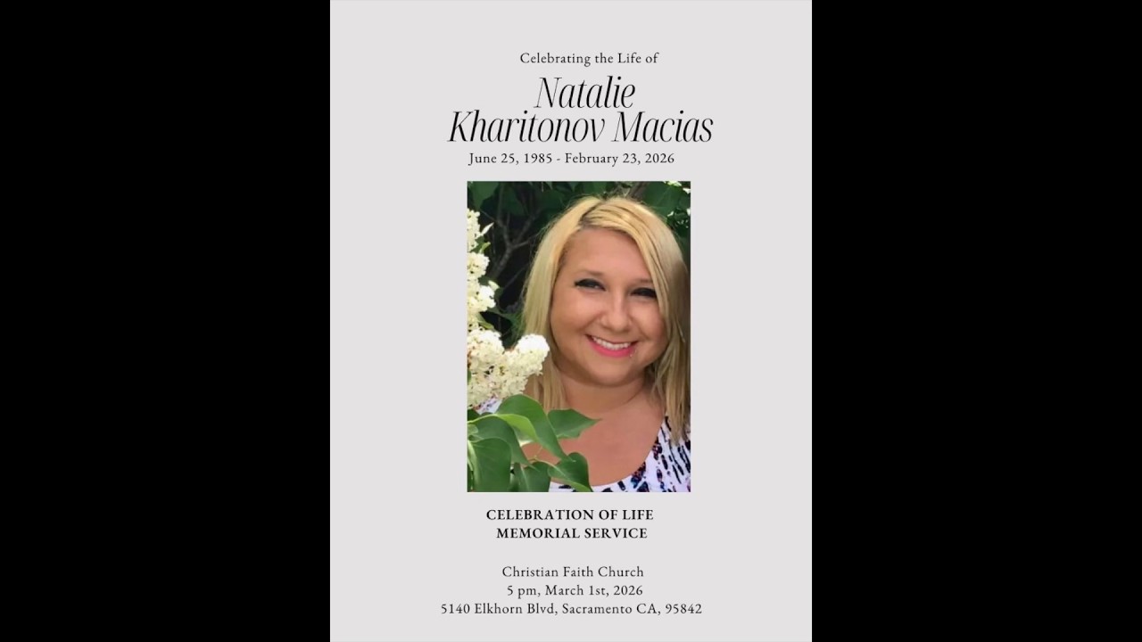 Memorial Service | Natalia Kharitonv Macias