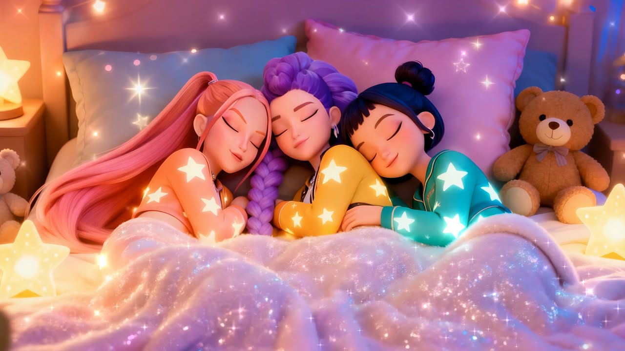 Peaceful Sleep Music with Rumi, Mira & Zoey 🌿 Enter Deep Sleep Instantly • Healing Stress, Anxiety