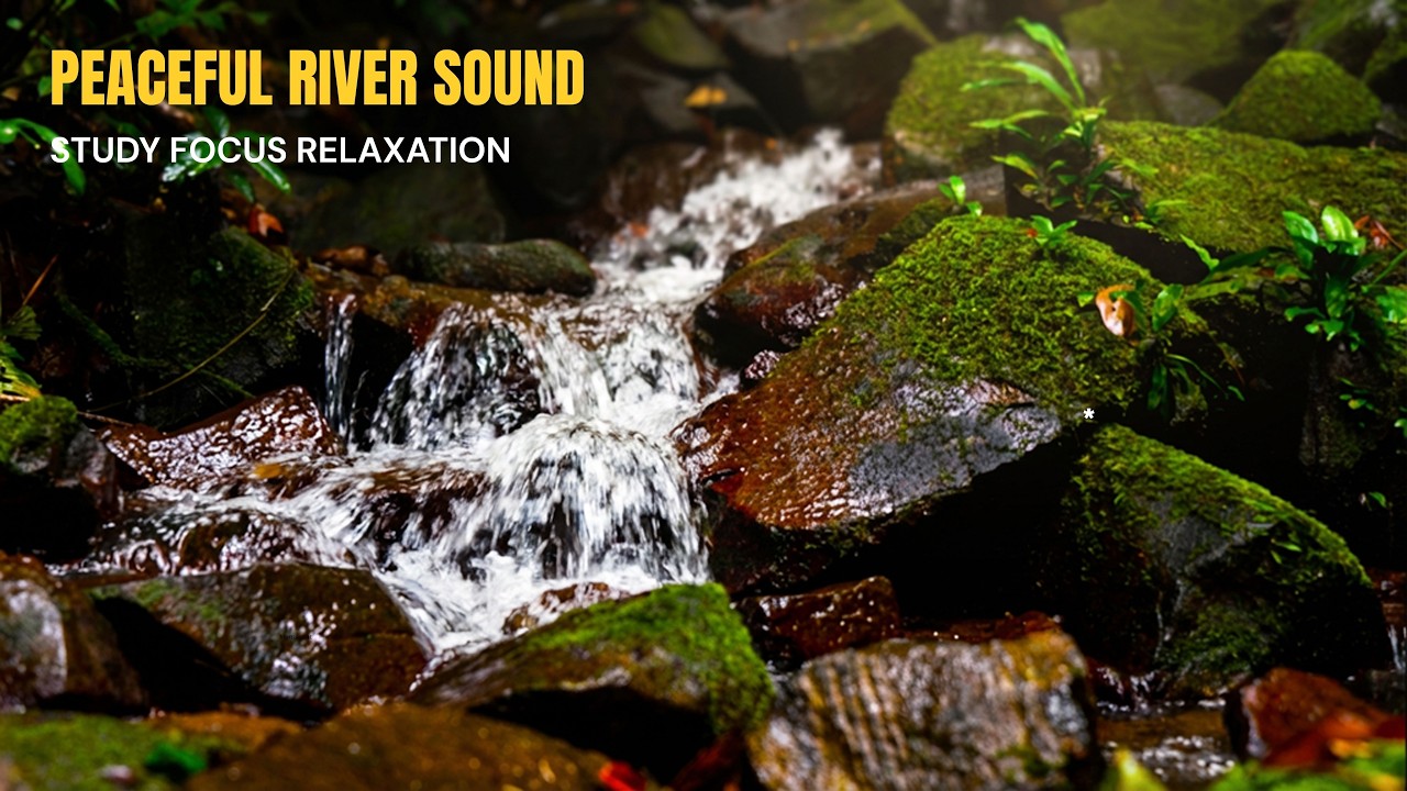 Natural Water Therapy 🌿 Forest Sounds for Relaxing the Mind