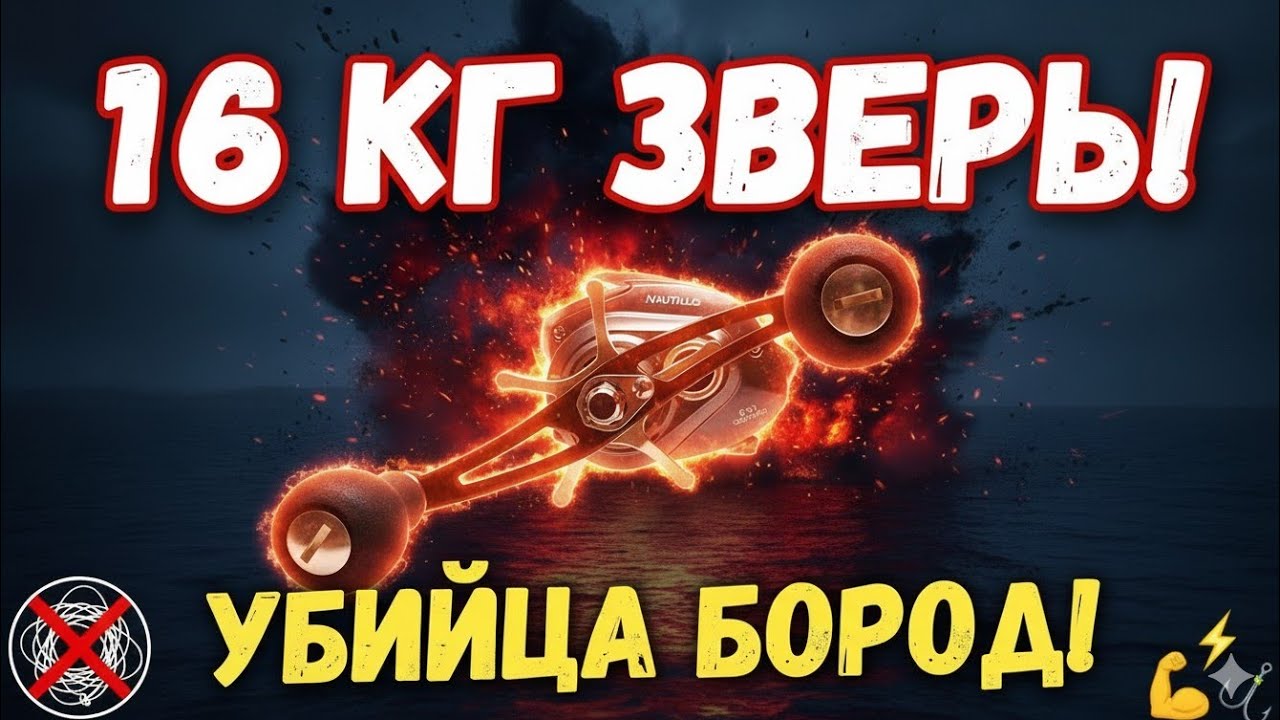 🚫 Кастинг для ЧАЙНИКОВ 🚫 ЗАБУДЬ о БОРОДЕ / Monster Pike Nautilus 