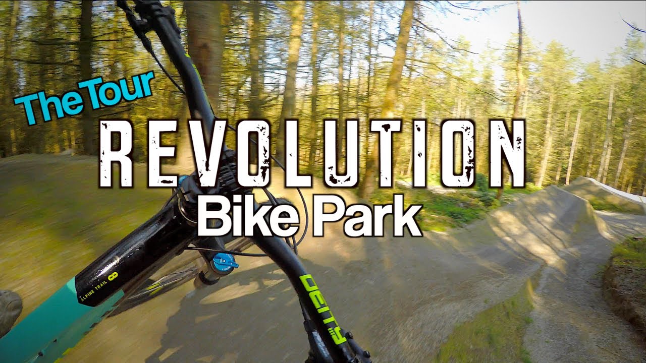 Revolution Bike Park Review! Vision Line, Free Ride And More.......