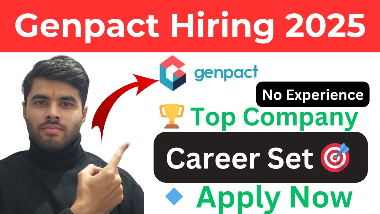 Genpact Hiring 2025 | Genpact Vacancy 2025 | Genpact Recruitment 2025 | Genpact Notification 2025