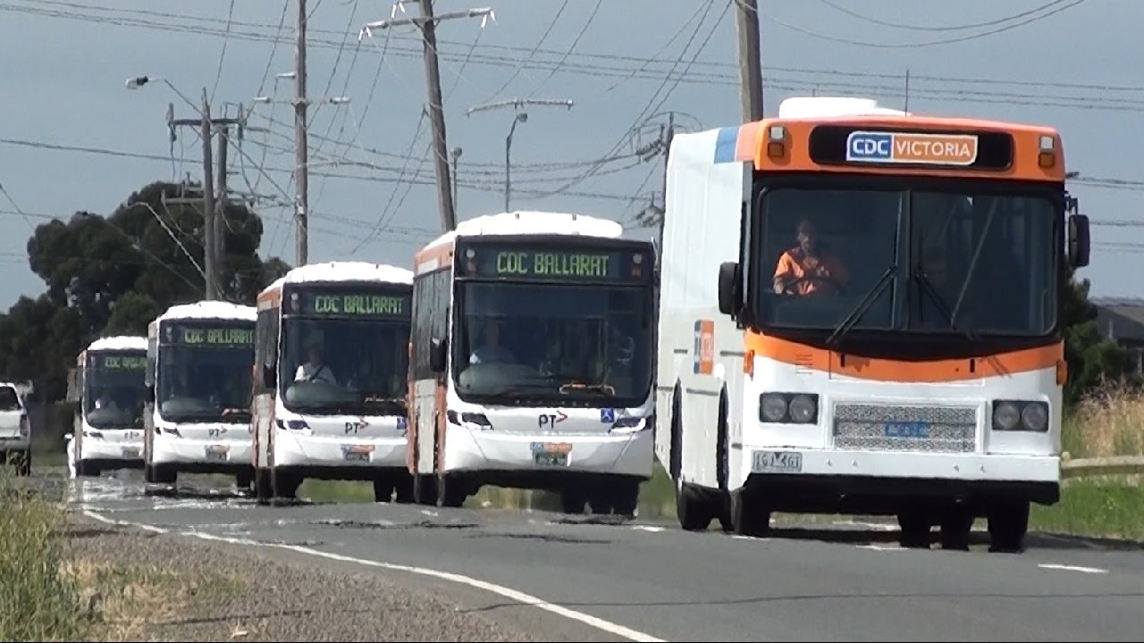 CDC Victoria's 14 New Bus Convoy