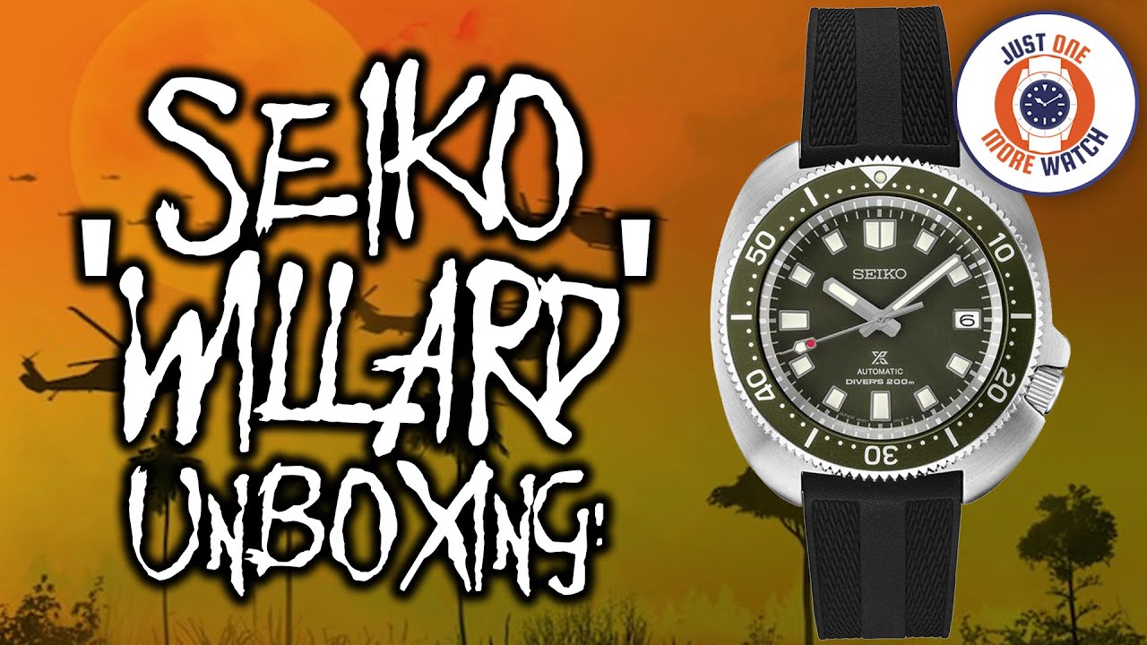 The New Seiko 'Willard' SPB153! Unboxing!
