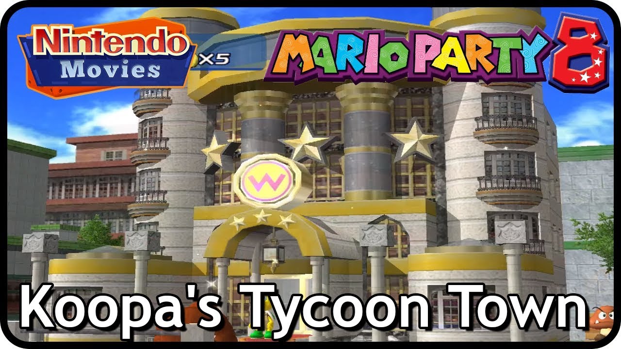 Mario Party 8 - Koopa's Tycoon Town (3 Players, Very Hard Difficulty)