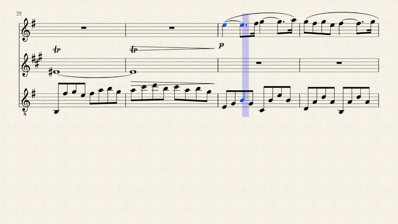 Faure's Pavane by Flute, Clarinet and Guitar