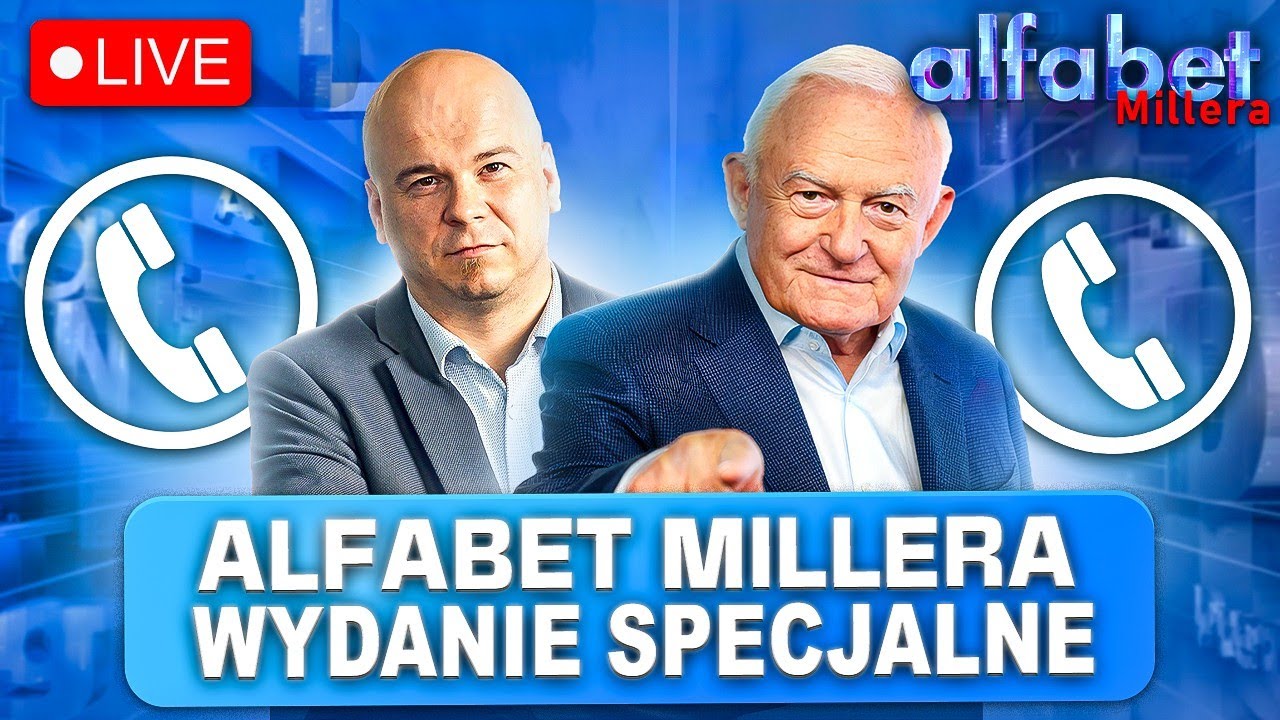 ALFABET MILLERA NA ŻYWO | LESZEK MILLER I JACEK PRUSINOWSKI | TELEFONY OD WIDZÓW