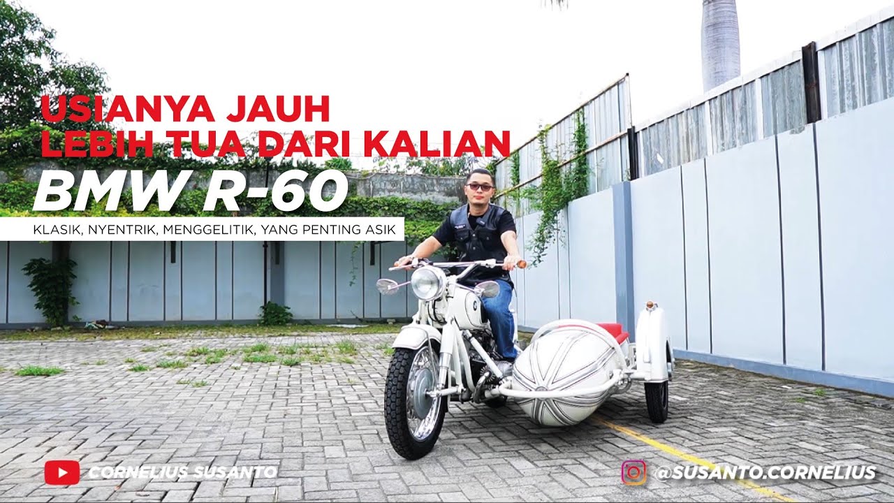 Review BMW R60/2 1966 with sidecar, sejarah motor BMW