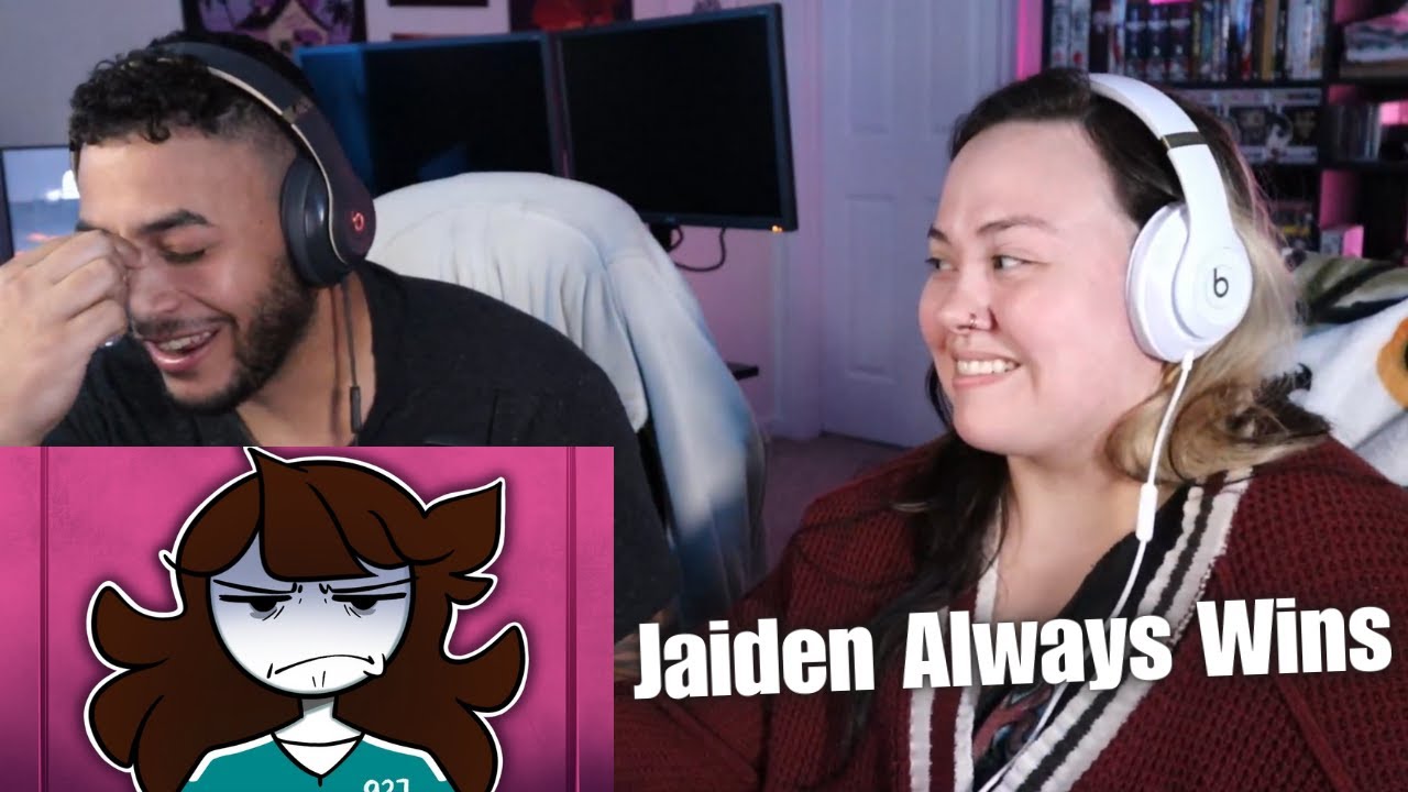 OtakuCouple реагирует на &laquo;Я почти попал в игру Squid Game&raquo; от Jaiden Animations