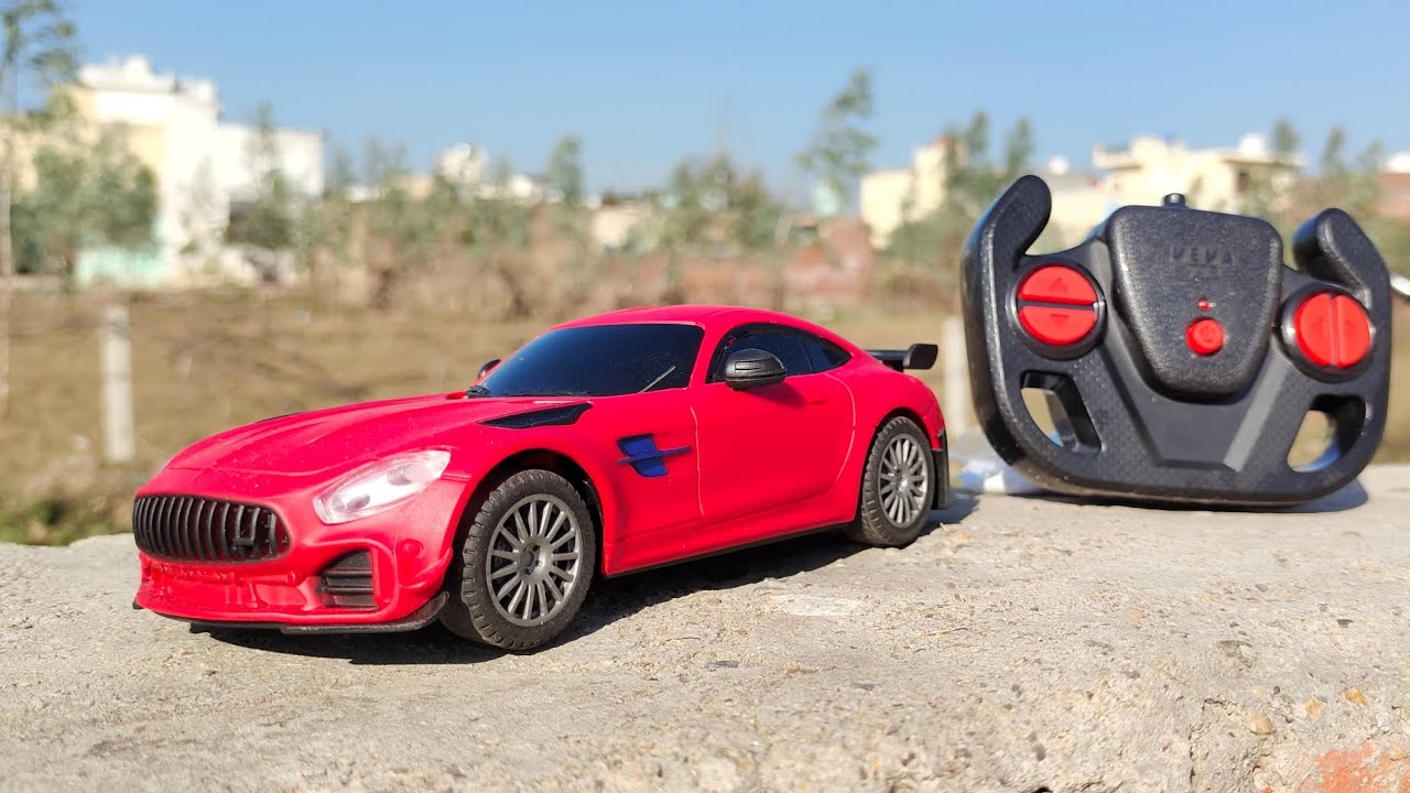 RC RED MERCEDES CAR UNBOXING 😍