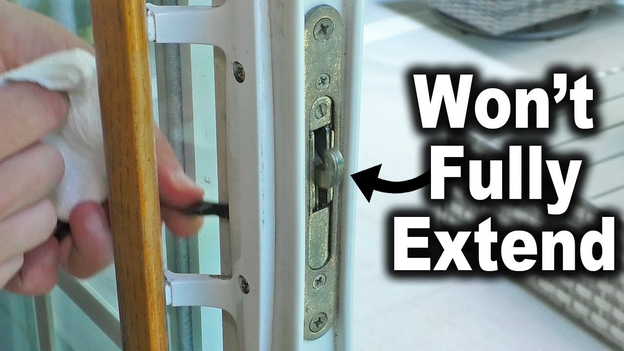 Sliding Glass Door Won't Lock? | How to Fix a Frozen Sliding Door Latch