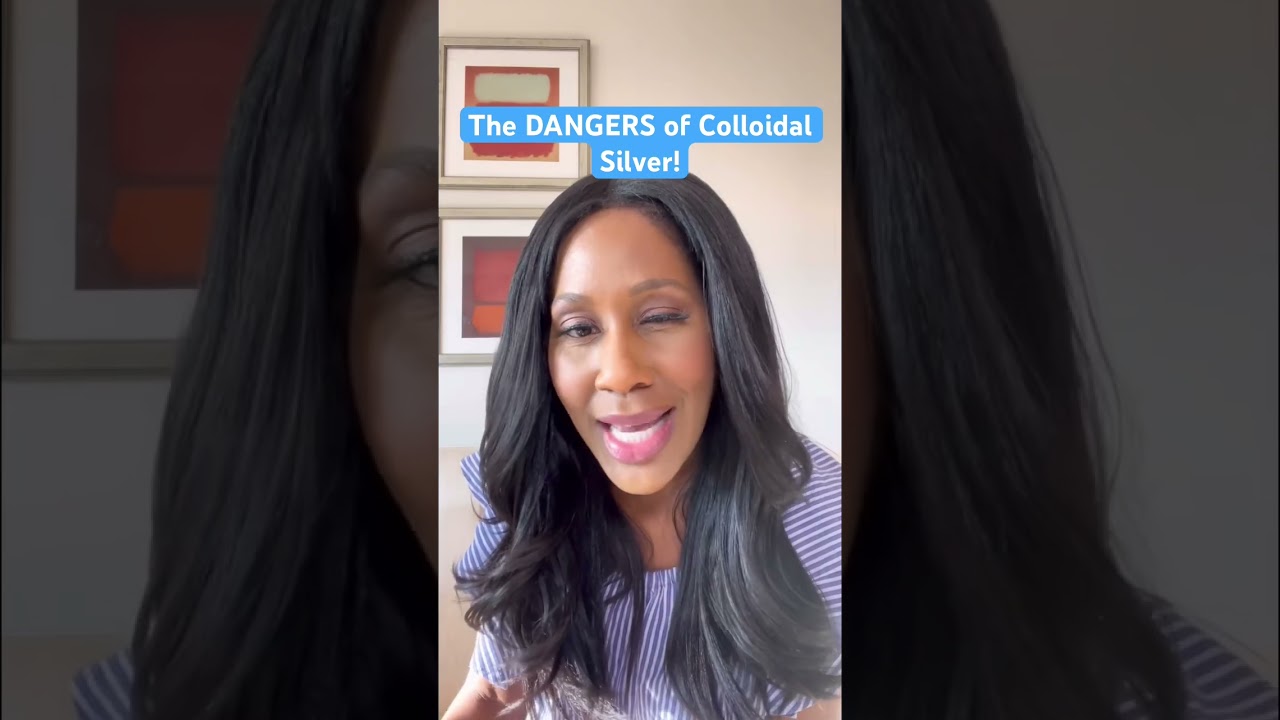 The DANGERS ⛔️ of Colloidal Silver! (Also watch full vid) #shorts #shortsvideo #colloidalsilver