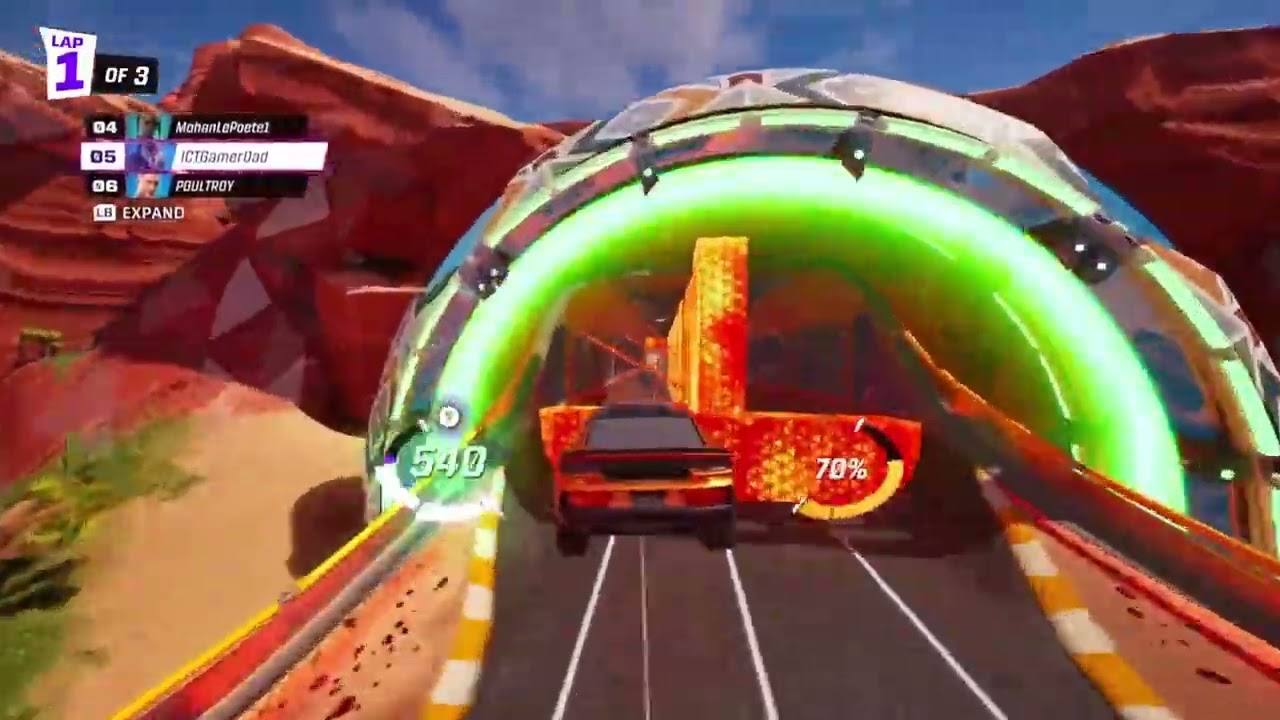 What a crazy day of Rocket Racing!