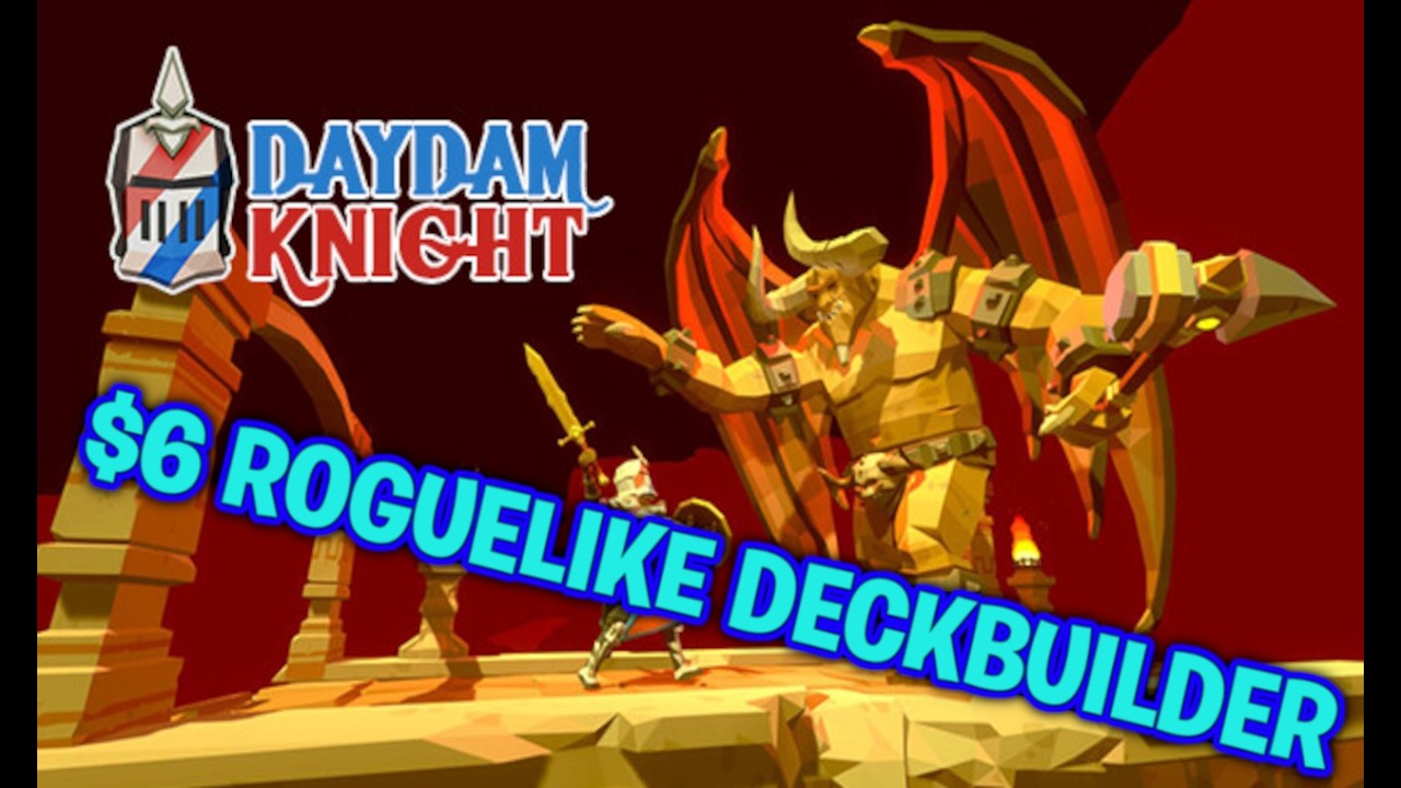 Retro Style Meets Modern Gameplay! Let's Play Roguelike Deckbuilder Daydam Knight