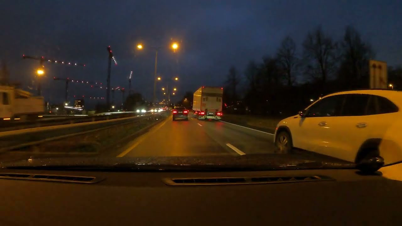 Driving in Oslo, EVs everywhere! | Norway 4K