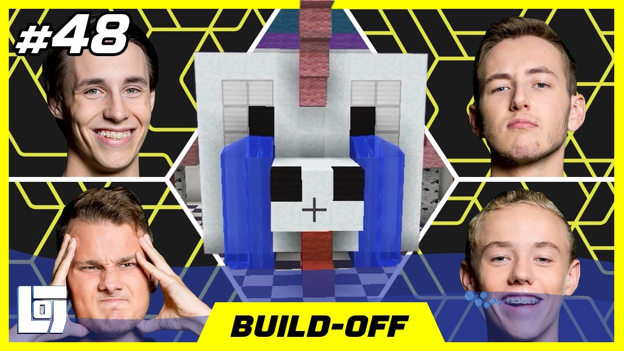 Minecraft Build-Off met Jeremy, Link, Ronald en Quin | XL Battle | LOGS1 #48