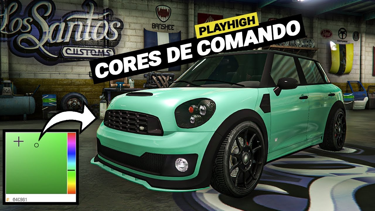 COMO USAR COR DE COMANDO NO GTA 5 ONLINE | GUIA DEFINITIVO