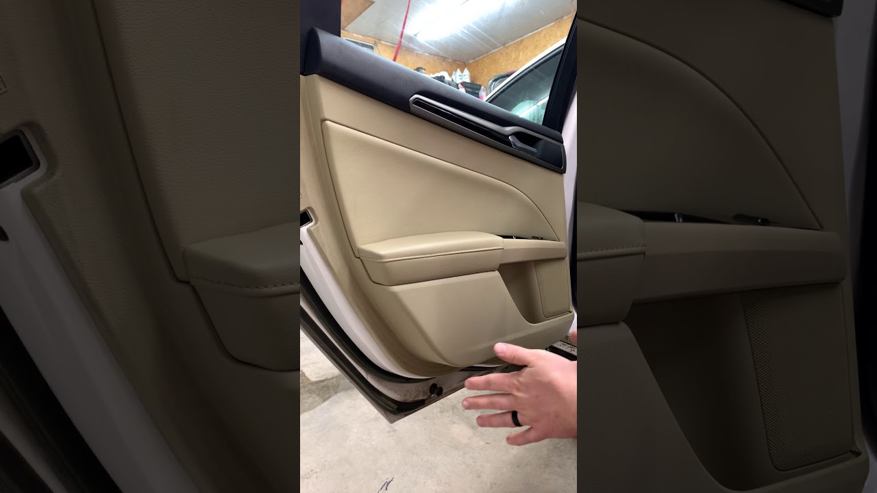 Ford Fusion 2013 Как снять заднюю дверную панель