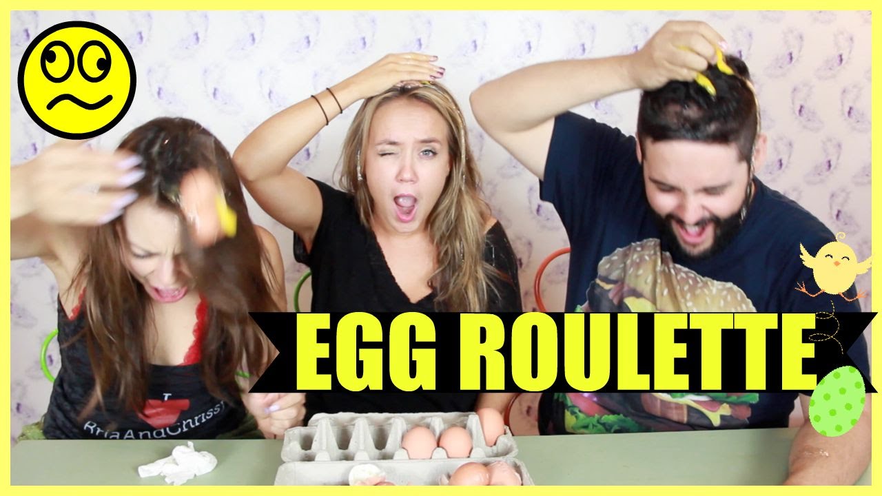 EGG ROULETTE CHALLENGE | JENNIFER VEAL | OLGA KAY | STEVE ZARAGOZA
