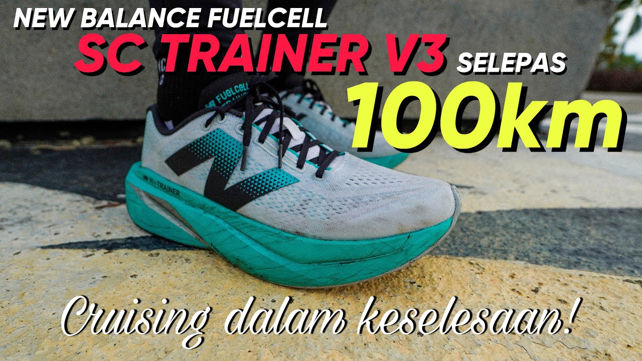 New Balance Fuelcell SC Trainer v3 Selepas 100km