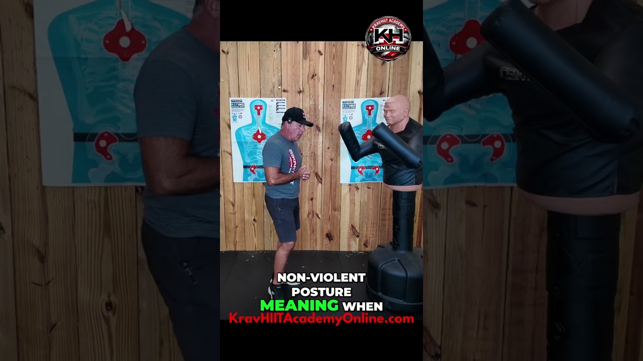 Master Self-Defense: The Power of the Non-Violent Stance! #shorts