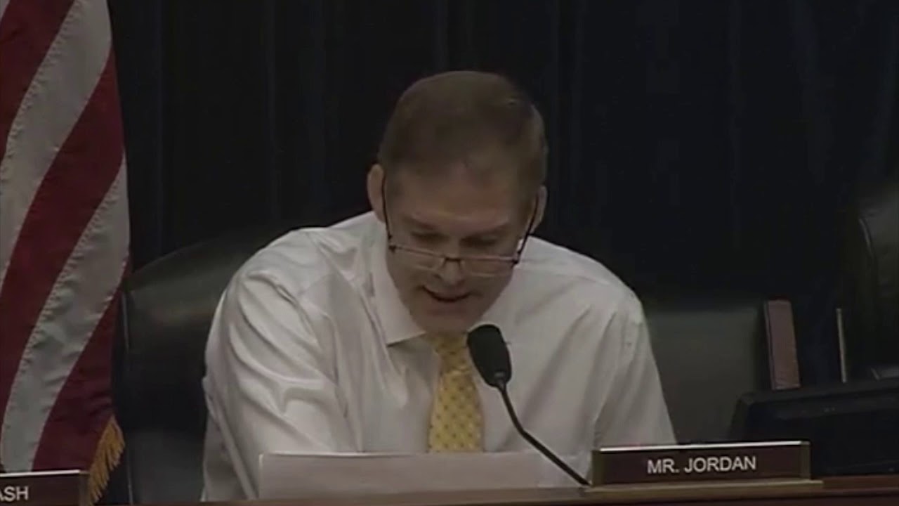 Rep. Jim Jordan Questions Michael Cohen