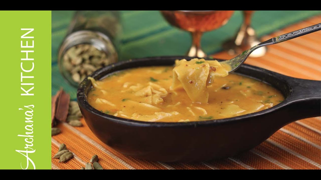 Gujarati Dal Dhokli | Gujarati Recipes | Jain | North Indian Dal Recipes by Archana's Kitchen
