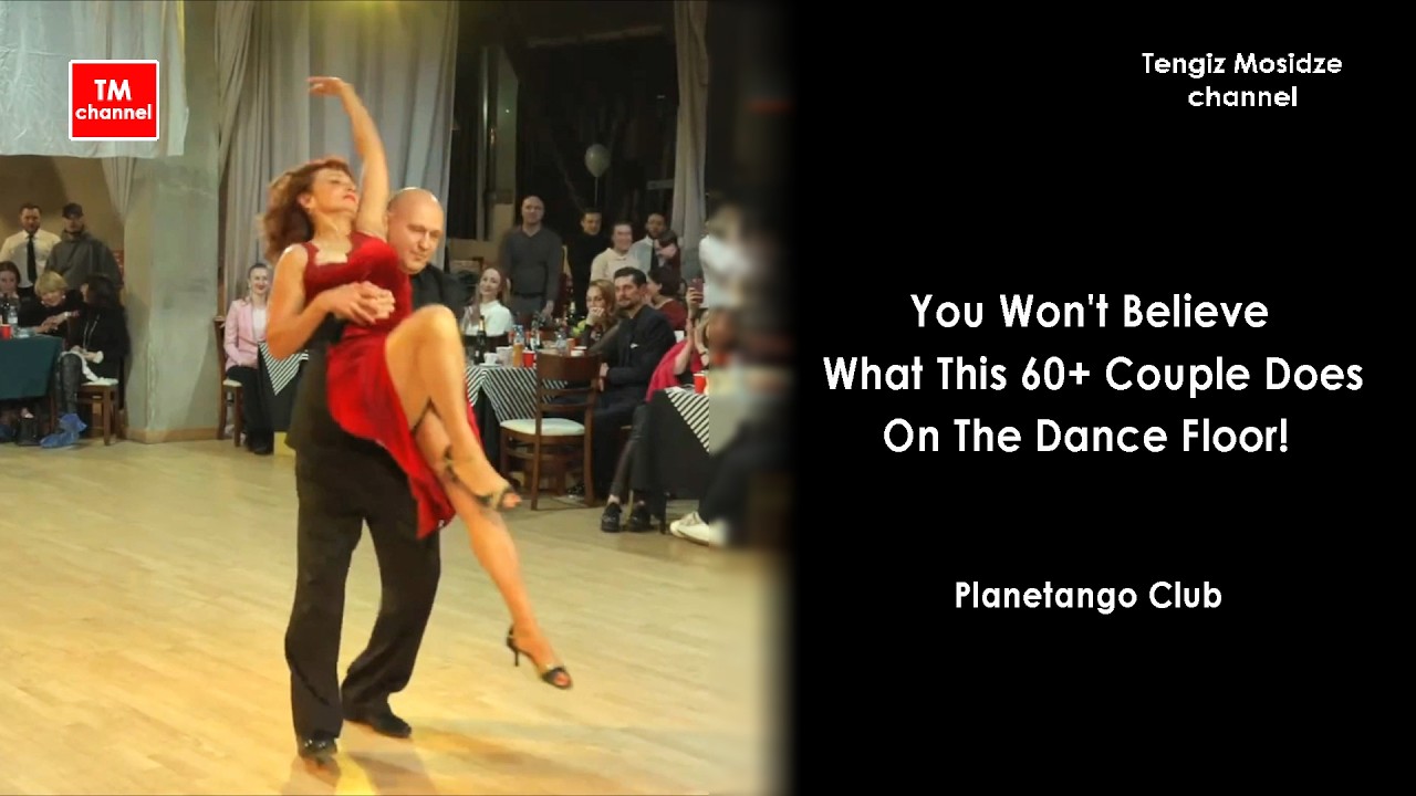 🔥¿Esto es tango? ¡No, es un circo para dos! Is this tango? No, it's a two-person circus!  Танго 60+!