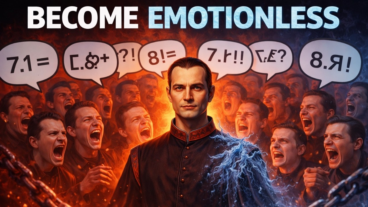 Emotionless Mindset | Machiavelli’s Law of Control