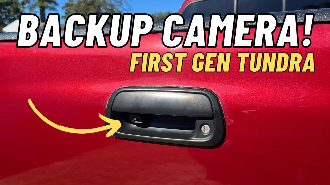 Installing a $40 backup camera from Amazon!