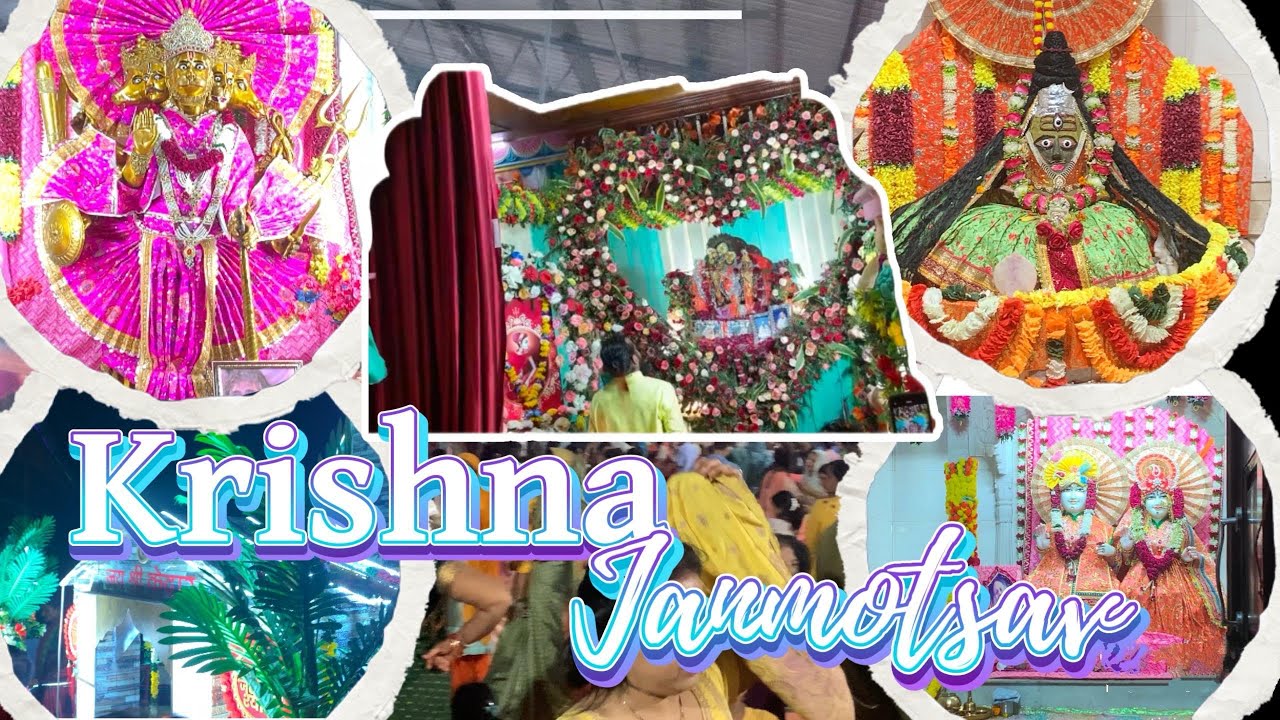 krishna janmotsav 2025 with my vlog |
