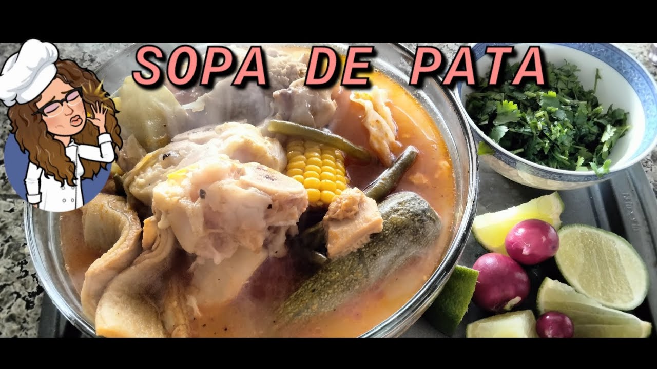 COMO HACER SOPA DE PATAS CON TRIPAS  SALVADORE&Ntilde;A 🐮 HOW TO MAKE SALVADORAN BEEF FEET/ TRIPES SOUP  🐮