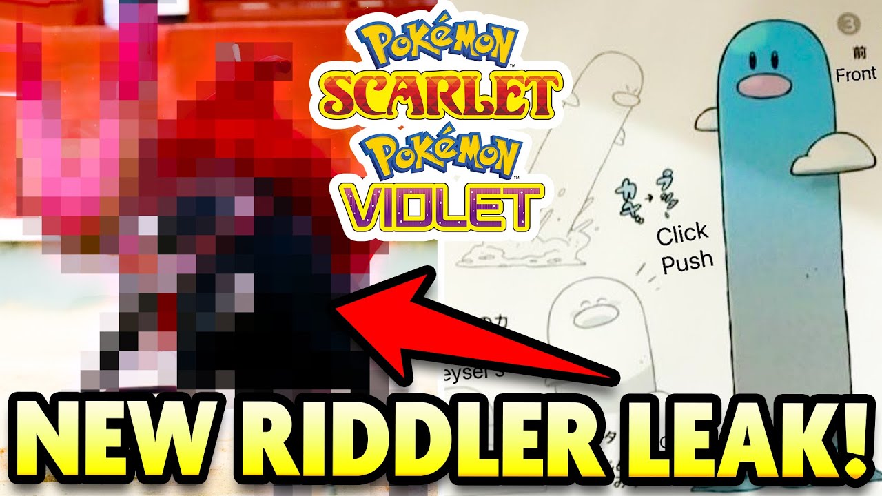 NEW LEAKS UPDATE! Riddler is BACK! Regional Tauros and More for Pokemon Scarlet and Violet!