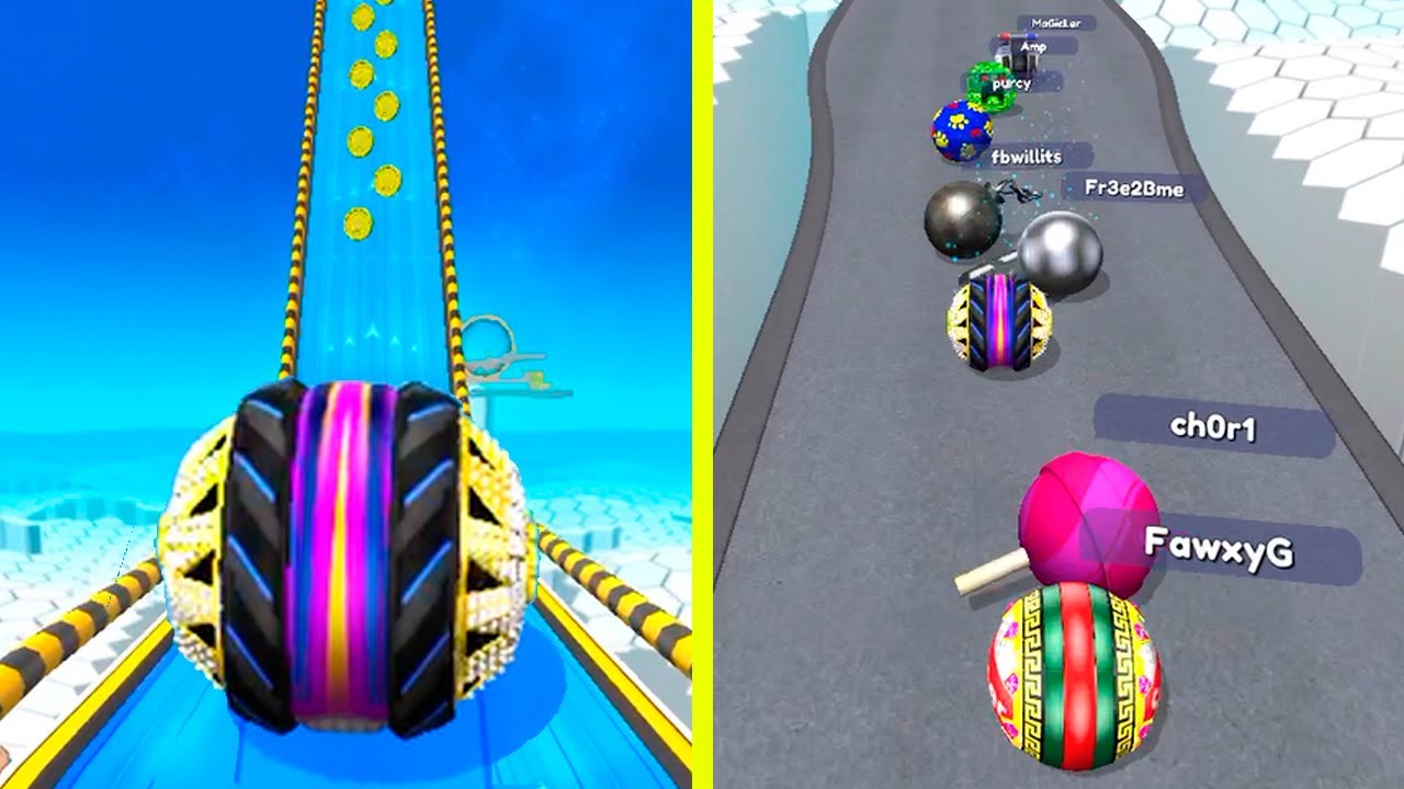 Going Balls Reverse (Super Bonus Level vs Opponents Race) - SpeedRun Update Gameplay (Part 4)