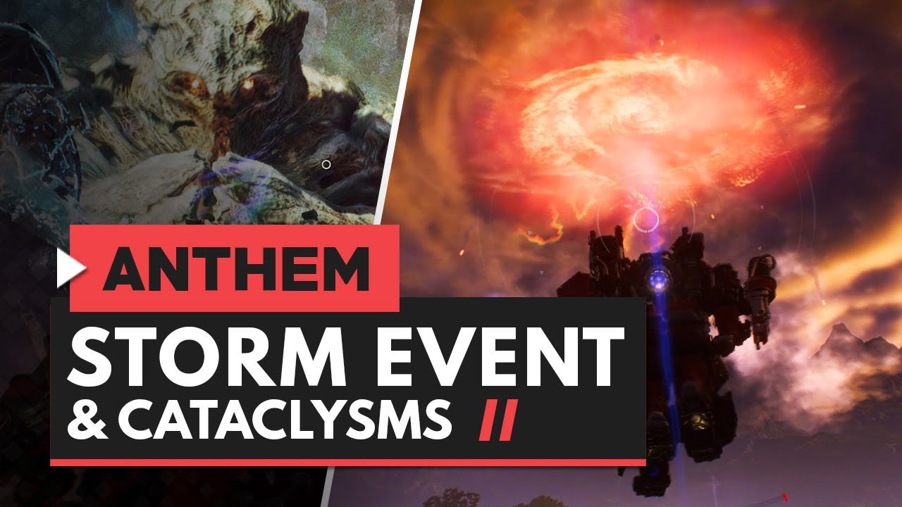 ANTHEM | Storm World Event, Ancient Ash Titans & Cataclysms