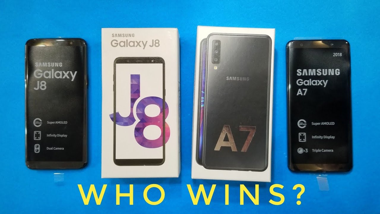 Samsung Galaxy A7 2018 vs Samsung Galaxy J8 2018