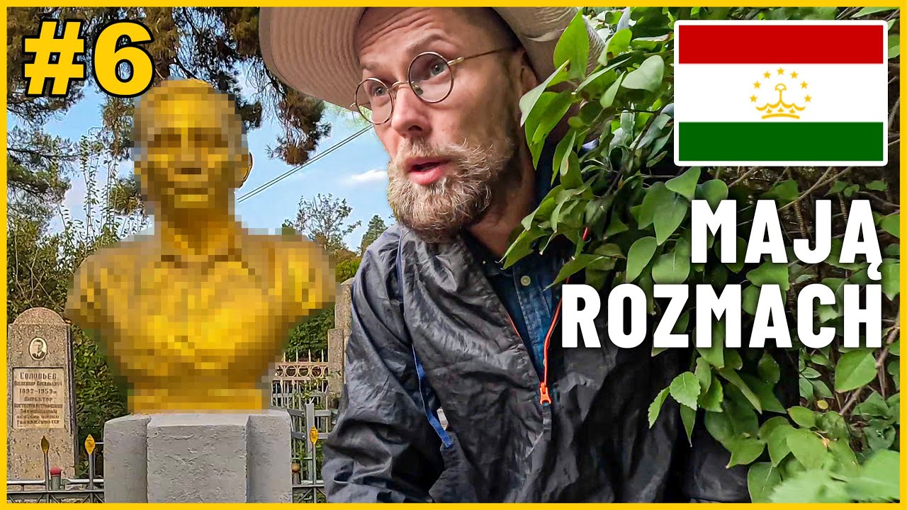 TADŻYKISTAN - CMENTARZ w DUSZANBE MNIE ZASKOCZYŁ! Tradycje w tym kraju dają do myślenia